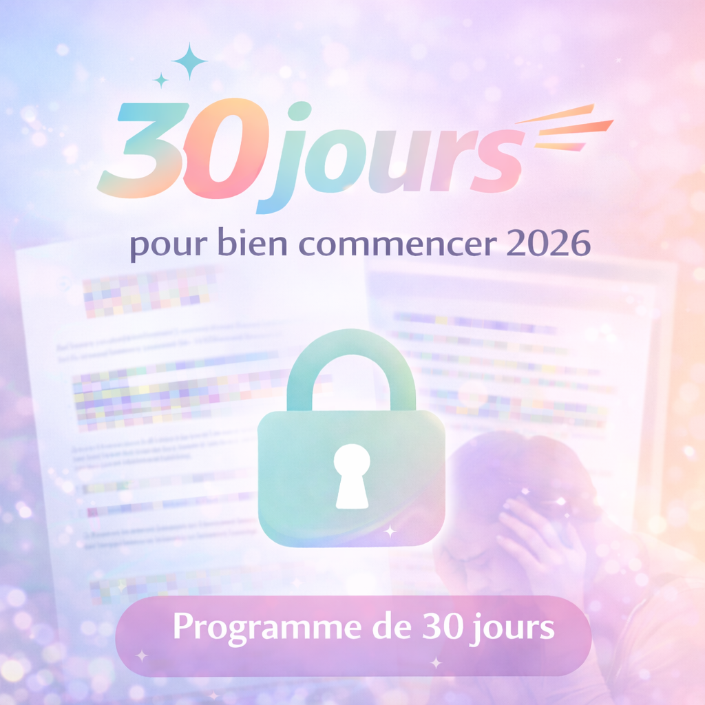 30 jours pour bien commencer 2026